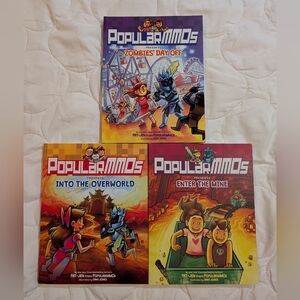 PopularMMOs Graphic Novel Set Unofficial Minecraft